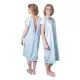 Cloth Patient Gown, Cotton-Polyester Blend, Large, Chest Size 38