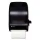 Lever Roll Towel Dispenser, Classic, 12.94 X 9.25 X 16.5, Transparent Black Pearl-SJMT1100TBK