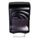 Ultrafold Multifold/c-Fold Towel Dispenser, Oceans, 11.75 X 6.25 X 18, Transparent Black Pearl-SJMT1790TBK