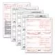 W-2 Tax Forms for Inkjet/Laser Printers, Fiscal Year: 2023, Four-Part Carbonless, 8.5 x 5.5, 2 Forms/Sheet, 50 Forms Total-TOP22990