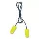 E-A-Rsoft Metal Detectable Soft Foam Earplugs, Corded, 32 Nrr, Poly Bag, 200 Pairs/box-MMM3114106