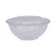 Renewable and Compostable Salad Bowls with Lids, 24 oz, Clear, Plastic, 50/Pack, 3 Packs/Carton-ECOEPSB24