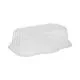 OPS Dome-Style Lid, 17S Deep Dome, 8.3 x 4.8 x 2.1, Clear, Plastic, 250/Carton-PCT0CI8D17S0000