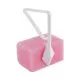 Toilet Bowl Para Deodorizer Block, Cherry Scent, 4 Oz, Pink, 144/carton-BWKB04CT