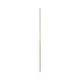 Lie-Flat Screw-In Mop Handle, Lacquered Wood, 1.13