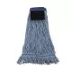 Mop Head, Loop-End, Cotton With Scrub Pad, Large, 12/carton-BWK903BL