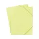 Folio, 1 Section, Elastic Cord Closure, Letter Size, Green, 2/Pack-MMMFOLGRN