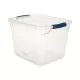 Clever Store Basic Latch-Lid Container, 30 qt, 13.37