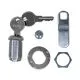 Replacement Lock And Keys For Housekeeping Carts, Silver-SGSFG6191L10000
