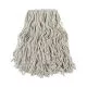 Banded Cotton Mop Head, #24, White, 12/carton-BWKCM02024S