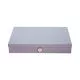 Heavy Duty Low Profile Cash Box, 6 Compartments, 11.5 x 8.2 x 2.2, Gray-CNK500126
