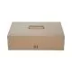Heavy Duty Lay Flat Cash Box, 6 Compartments, 11.6 x 7.9 x 3.7, Sand-CNK500132