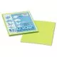 Tru-Ray Construction Paper, 76 lb Text Weight, 9 x 12, Brilliant Lime, 50/Pack-PAC103423