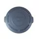 Flat Top Lid For 20 Gal Round Brute Containers, 19.88