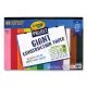 Project Giant Construction Paper, 18 x 12, Assorted Colors, 48/Pack-CYO990078