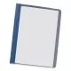 Clear Front Report Covers with Fasteners, Three-Prong Fastener, 0.5