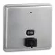 Contura Series Recessed Soap Dispenser, 50 oz, 7.25 x 5.5 x 6.38, Black/Stainless Steel-BOB4063
