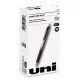 Signo Gel Pen, Retractable, Medium 0.7 Mm, Black Ink, Black/metallic Accents Barrel, Dozen-UBC65940