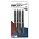 207 Blx Series Gel Pen, Retractable, Medium 0.7 Mm, Assorted Ink And Barrel Colors, 4/pack-UBC1838182