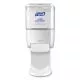 Push-Style Hand Sanitizer Dispenser, 1,200 Ml, 5.25 X 8.56 X 12.13, White-GOJ502001
