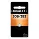 Button Cell Battery, 309/393, 1.5 V-DURD309393