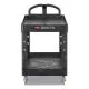 Heavy-Duty Utility Cart with Lipped Shelves, Plastic, 2 Shelves, 500 lb Capacity, 17.13