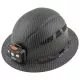 Hard Hat, Premium KARBN Pattern, Vented Full Brim, Class C, Lamp-60347