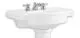 27 x 19-3/4 in. Oval Pedestal Bathroom Sink in White-A0282008020