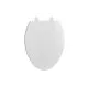 Elongated Closed Front Toilet Seat in White-A5025A65G020