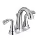 Two Handle Centerset Bathroom Sink Faucet in Polished Chrome-A7186201002