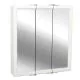 24 x 25-5/8 in. 3-Door Mirror Medicine Cabinet in White-AW24