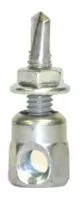 1-1/4 x 5/16 in. Climaseal and Electroplated Zinc Steel Horizontal Threaded Rod Anchor-B8056957
