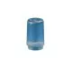 3-1/2 in. Threaded Ribbed Plastic Cylinder Shade in Clear-C15106CL3S