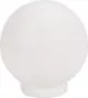 6 in. Flush Fitter Threaded Acrylic Shade Globe in White-C20006WH3S