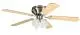52 in. 5-Blade Hugger Mount Ceiling Fan with Light Kit in Brushed Nickel-CBRC52BNK5C