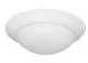 18W 2-Light LED Dome Ceiling Fan Light Kit in White-CLKE53WLED