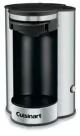 9 in. 120V 1 Cup Coffeemaker in Black with Stainless Steel-CW1CM5S