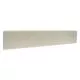 19 in Cultured Marble Universal Sideplash in Solid White-D550921