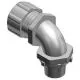 52® Series Liquid Tight Connector, Malleable Iron, 90°, Flexible Metal Conduit, 1/2 in.-5252