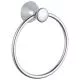 Round Closed Towel Ring in Polished Chrome-D73846