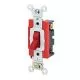 Extra Heavy Duty Industrial 4-Way Toggle AC Quiet Switch, 20A, Red-12242R