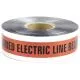 Detectable Tape CAUTION BURIED ELECTRIC LINE BELOW, 3 in. x 1000 ft.-DU01