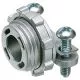 Cable Connector, Zinc Die Cast, Armored Cable, Round End Stop, 3/8 in.-8400