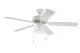52 in. 5-Blade Ceiling Fan with LED Light Kit in White-FF525DWH