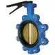 4 in. Cast Iron EPDM Lever Handle Butterfly Valve-FNW711EP