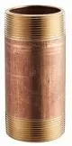 1 x 18 in. NPT 125# Schedule 40 Standard Global Red Brass Seamless Pipe-GBRNG18