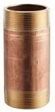 1 x 36 in. NPT 125# Schedule 40 Standard Global Red Brass Seamless Pipe-GBRNG36