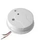 Hardwired Interconnect Smoke Alarm with Hush and 9V Backup Battery-K21006378