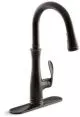 Single Handle Pull Down Kitchen Faucet in Oil Rubbed Bronze-K560-2BZ