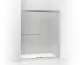 Clear Bypass Shower Door in Bright Polished Silver-K707200-L-SHP